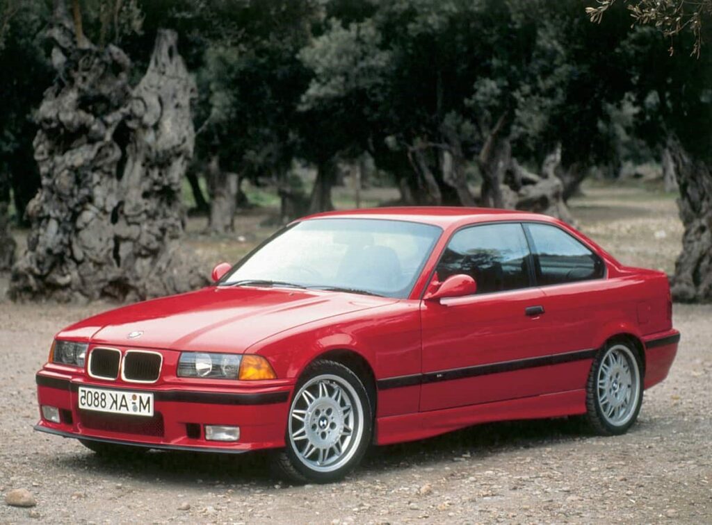 BMW E36 M3 Imola Red
