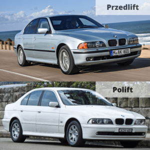 BMW E39 polift vs przedlift - różnice na przestrzeni lat