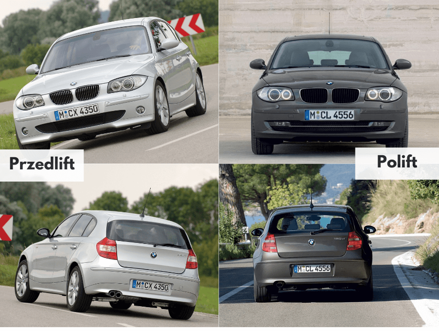 BMW (E81, E82, E87, E88) przedlift vs polift - różnice